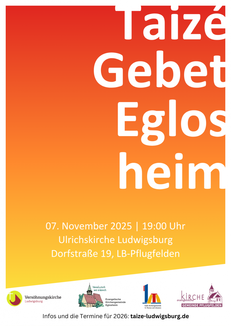 Taize 07.11.2025 Ludwigsburg Eglosheim